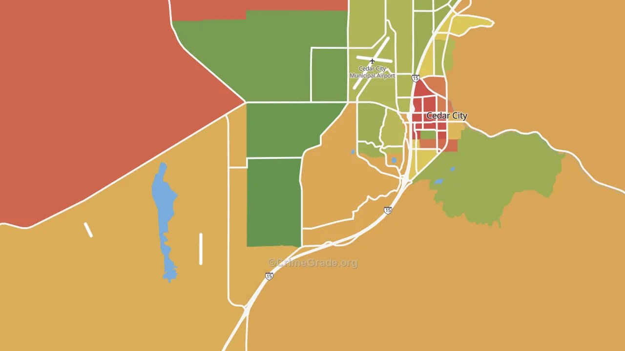 Pintura, UT Map of Drug-Related Crime Rates