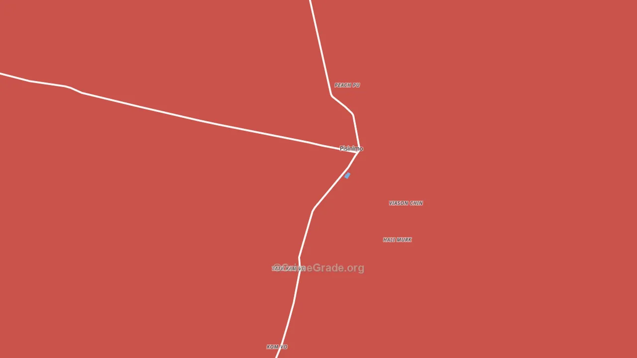 Pisinemo, AZ Map of Drug-Related Crime Rates