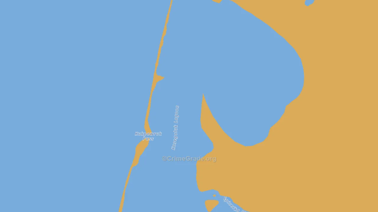 Point Lay, AK Map of Drug-Related Crime Rates