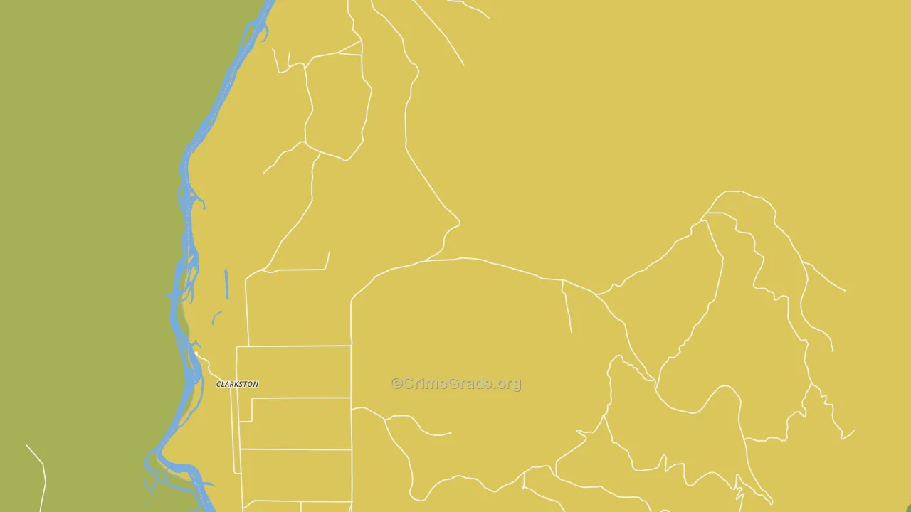 Ponderosa Pines, MT Map of Drug-Related Crime Rates