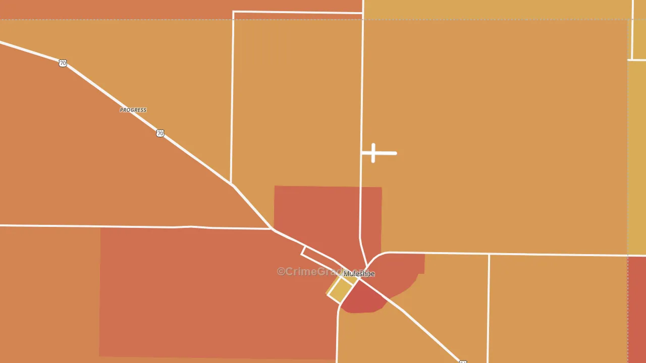 Progress, TX Map of Drug-Related Crime Rates