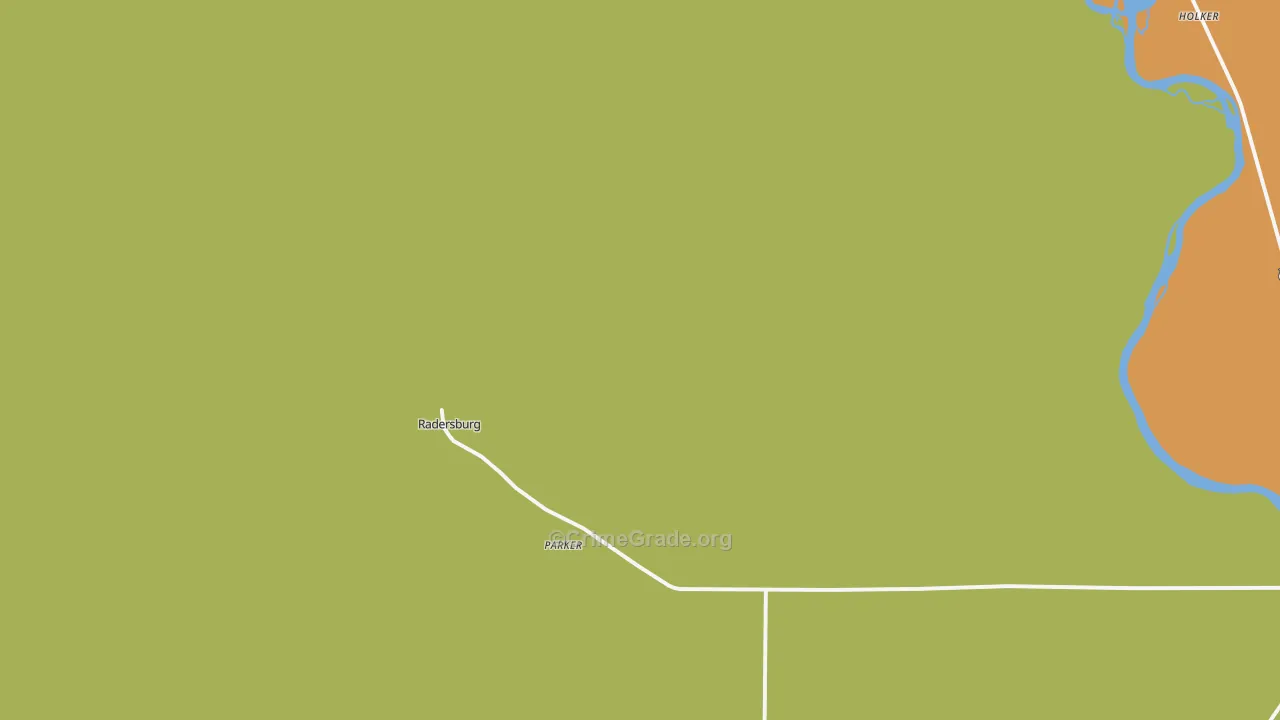 Radersburg, MT Map of Drug-Related Crime Rates