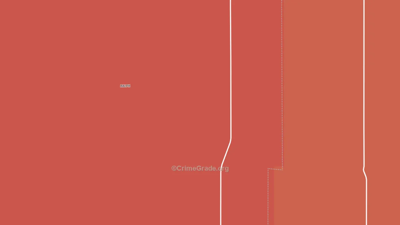 Ralph, SD Map of Drug-Related Crime Rates