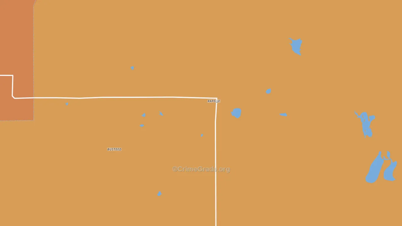 Rapelje, MT Map of Drug-Related Crime Rates