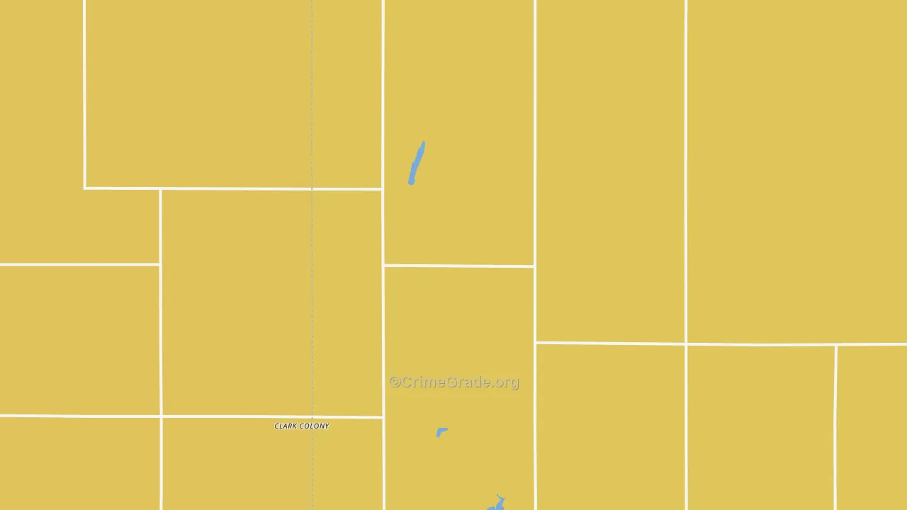 Raymond, SD Map of Drug-Related Crime Rates