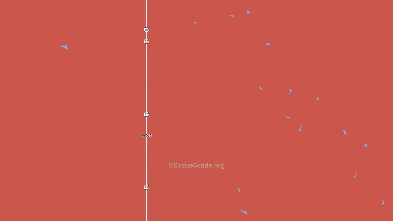 Redig, SD Map of Drug-Related Crime Rates
