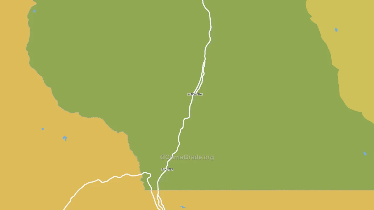 Redstone, CO Map of Drug-Related Crime Rates