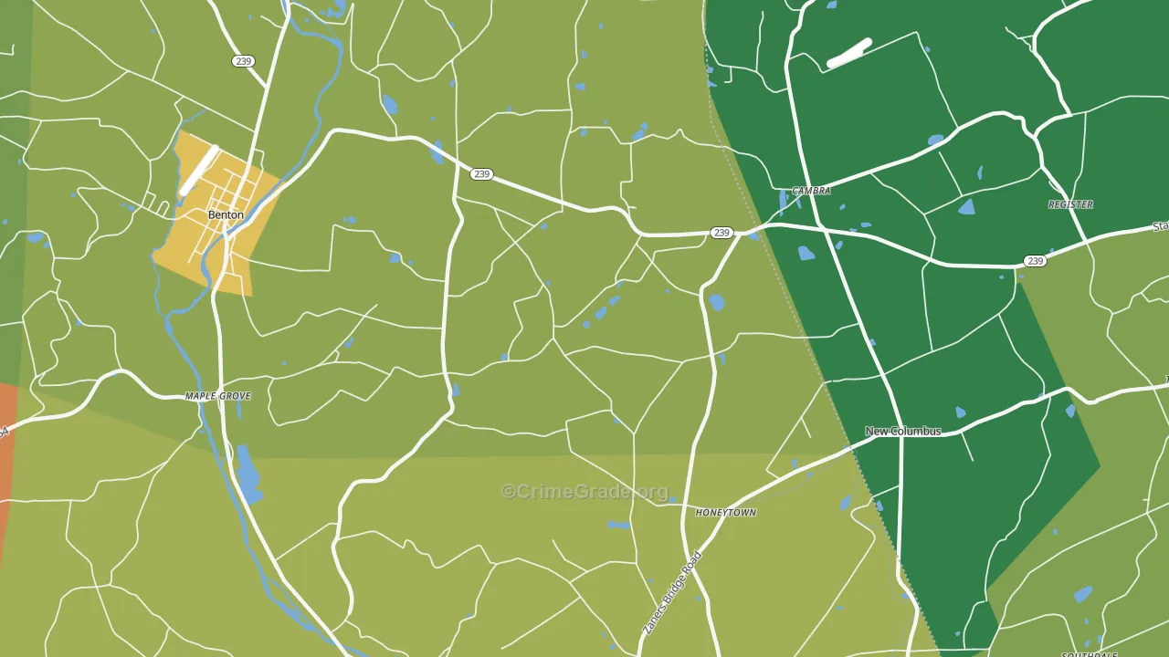 Register, PA Map of Drug-Related Crime Rates