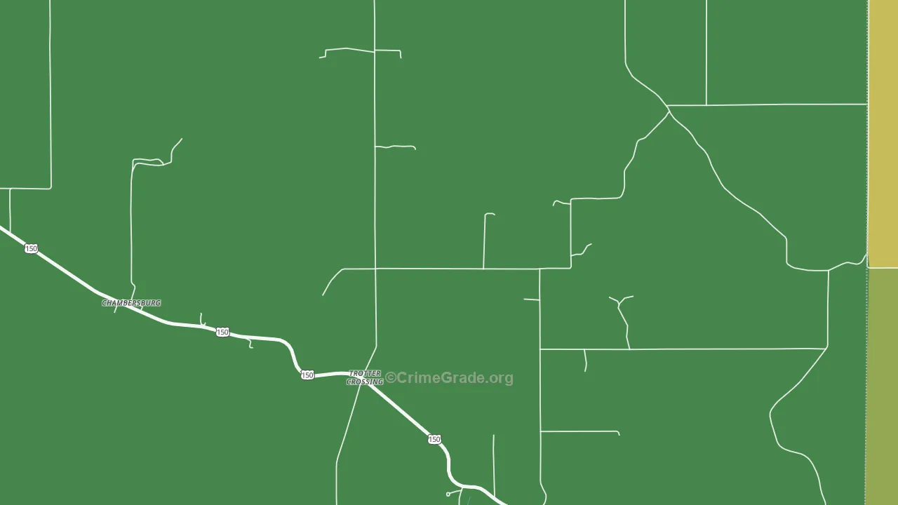 Rego, IN Map of Drug-Related Crime Rates