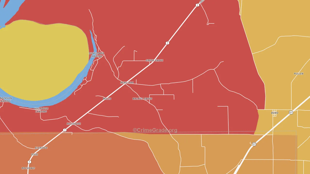 Rena Lara, MS Map of Drug-Related Crime Rates