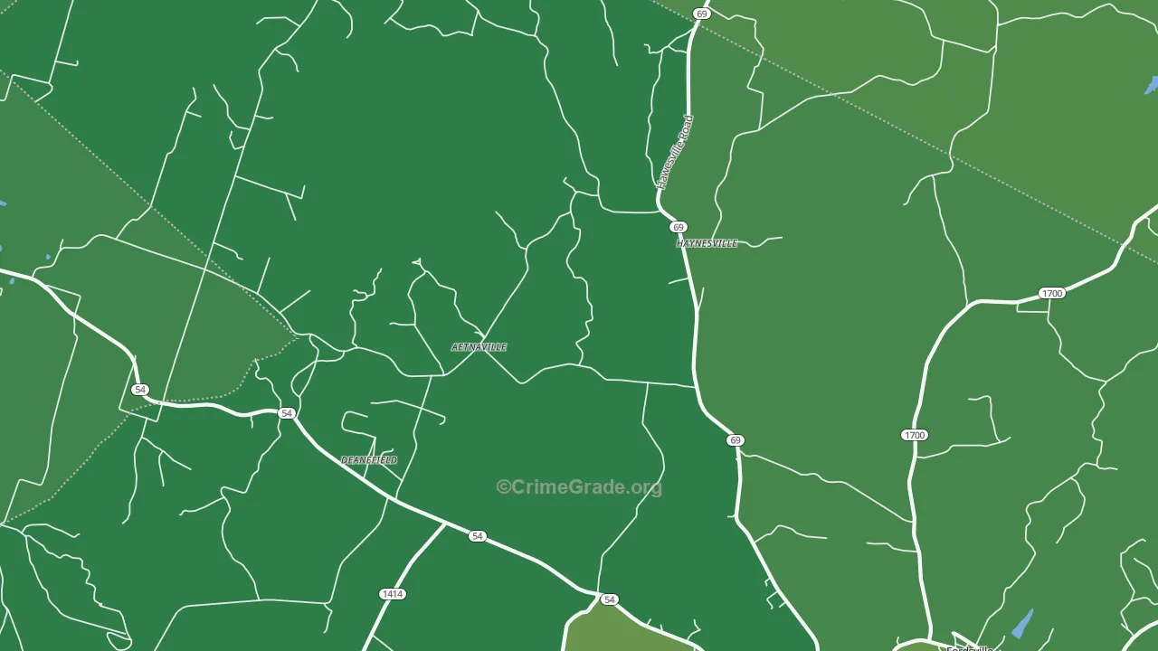 Reynolds Station, KY Map of Drug-Related Crime Rates