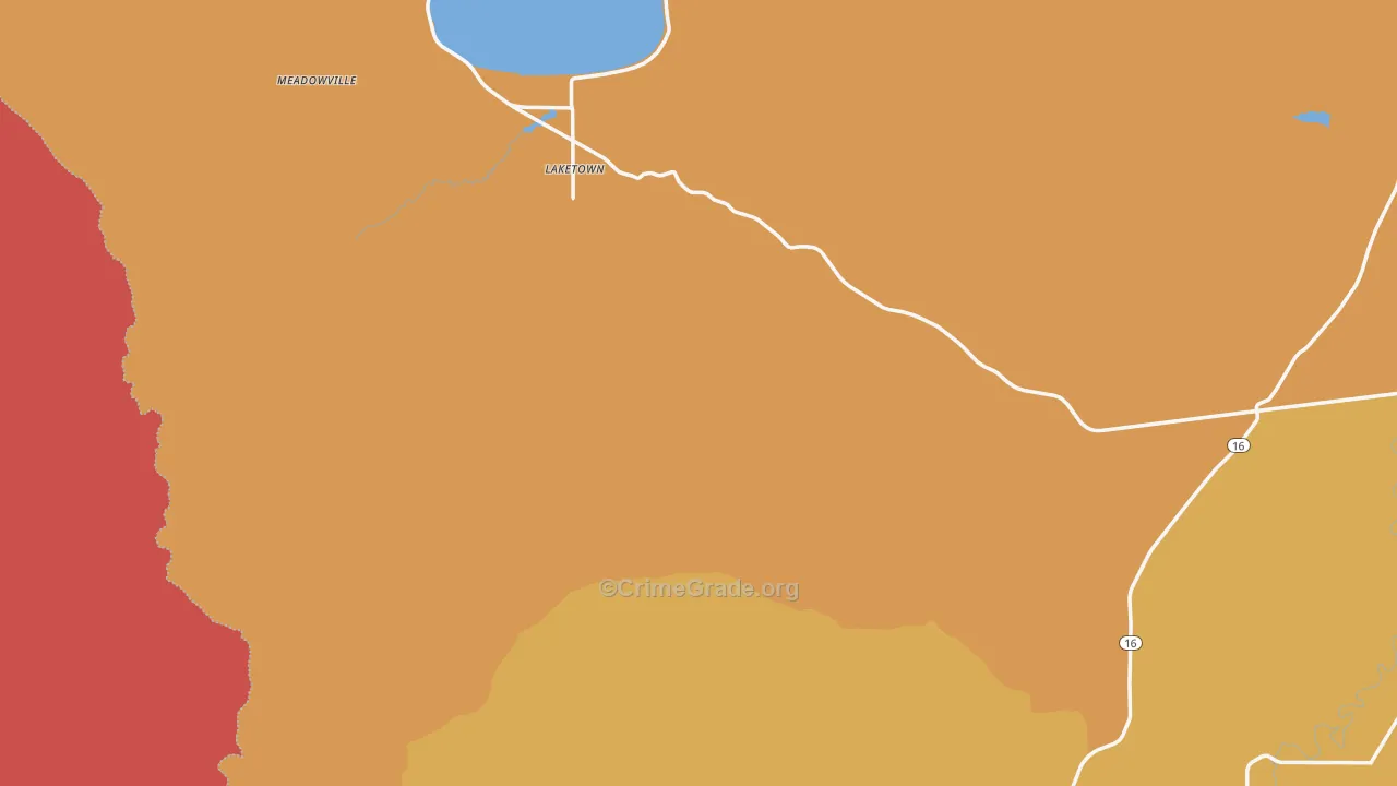 Rich County, UT Map of Drug-Related Crime Rates