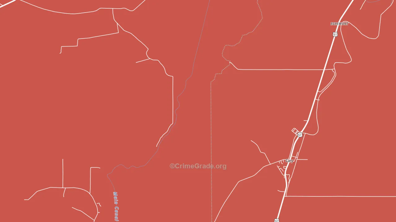 Richey, MS Map of Drug-Related Crime Rates