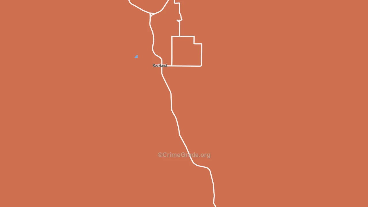 Rockland, ID Map of Drug-Related Crime Rates