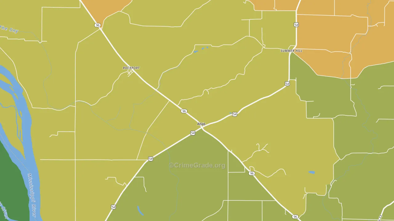Rockport, IL Map of Drug-Related Crime Rates