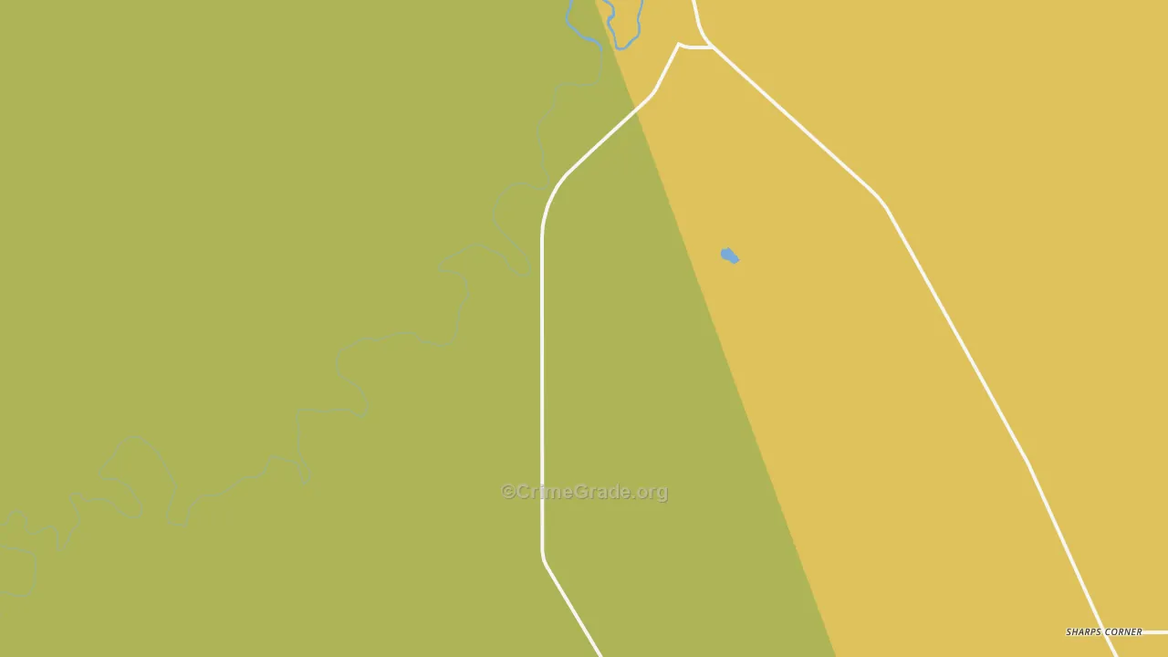 Rockyford, SD Map of Drug-Related Crime Rates