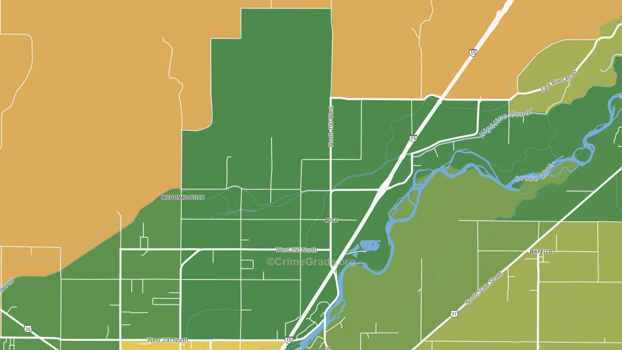 Rose, ID Map of Drug-Related Crime Rates