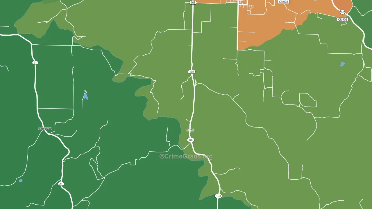 Rule, AR Map of Drug-Related Crime Rates