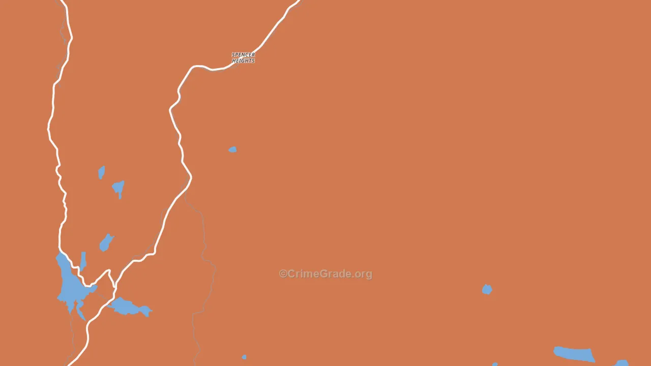 Rustic, CO Map of Drug-Related Crime Rates