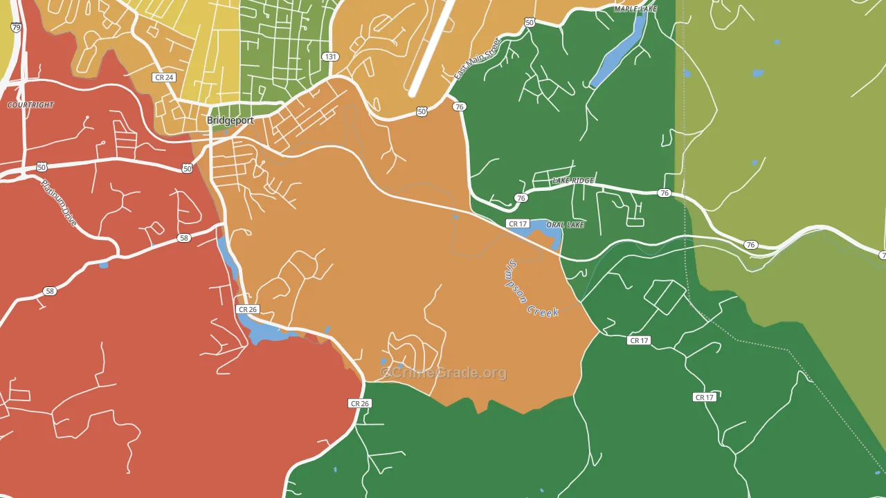 Saltwell, WV Map of Drug-Related Crime Rates