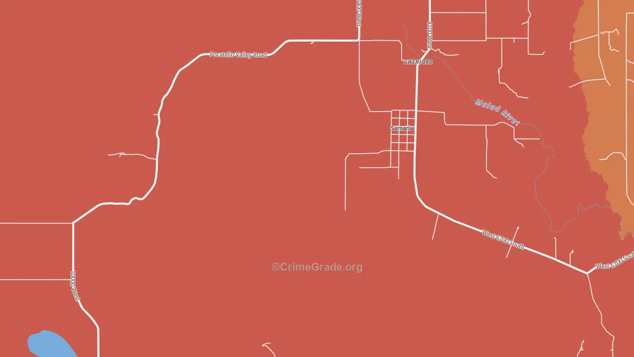 Samaria, ID Map of Drug-Related Crime Rates