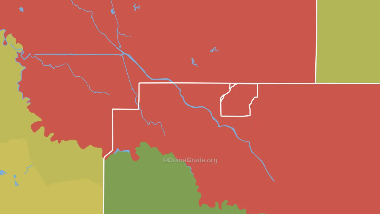 Santa Rita Park, CA Map of Drug-Related Crime Rates