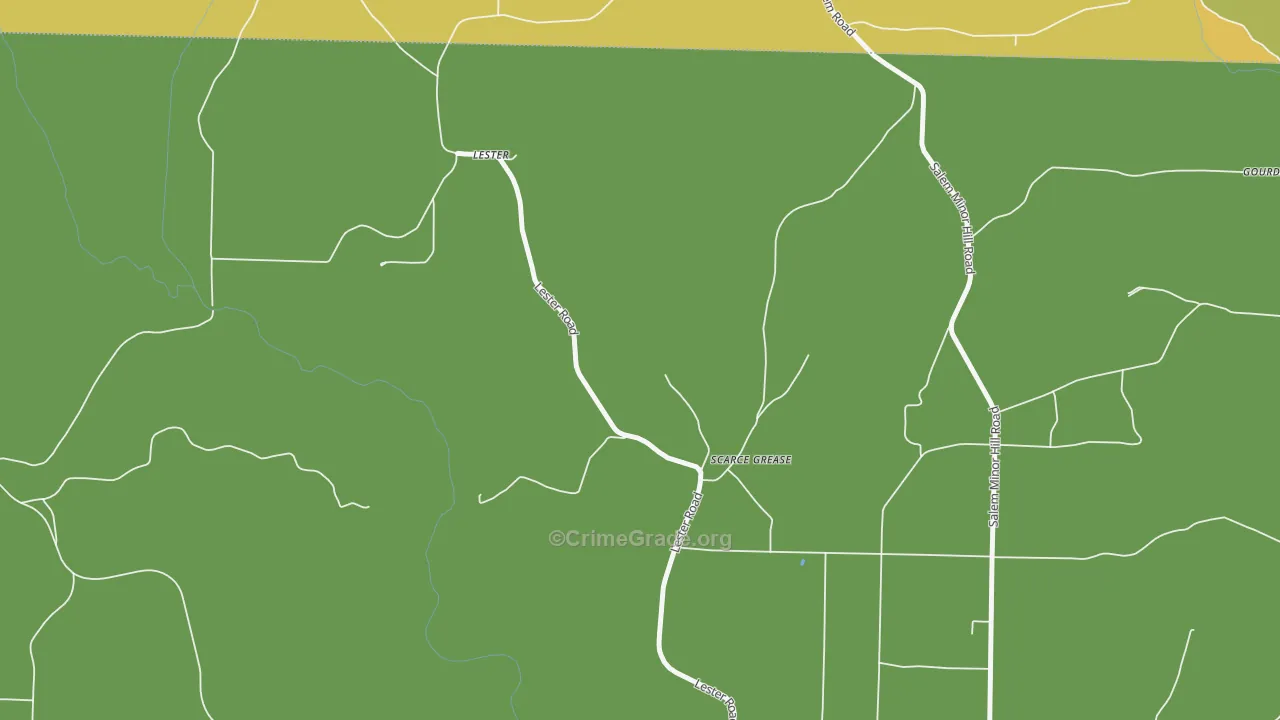Scarce Grease, AL Map of Drug-Related Crime Rates