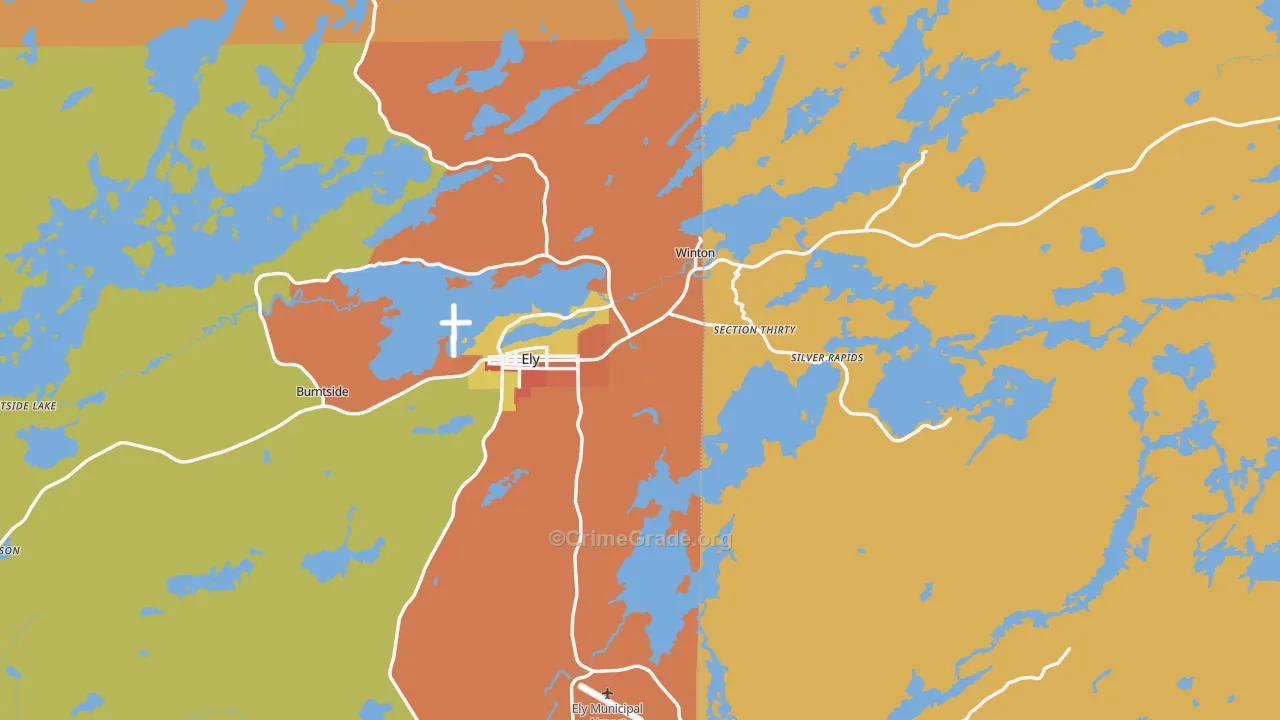 Section Thirty, MN Map of Drug-Related Crime Rates
