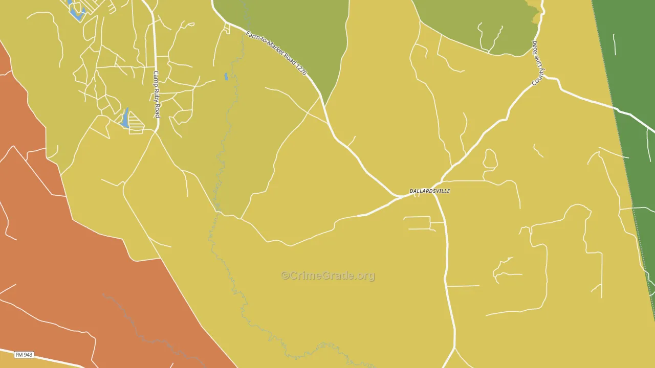 Segno, TX Map of Drug-Related Crime Rates
