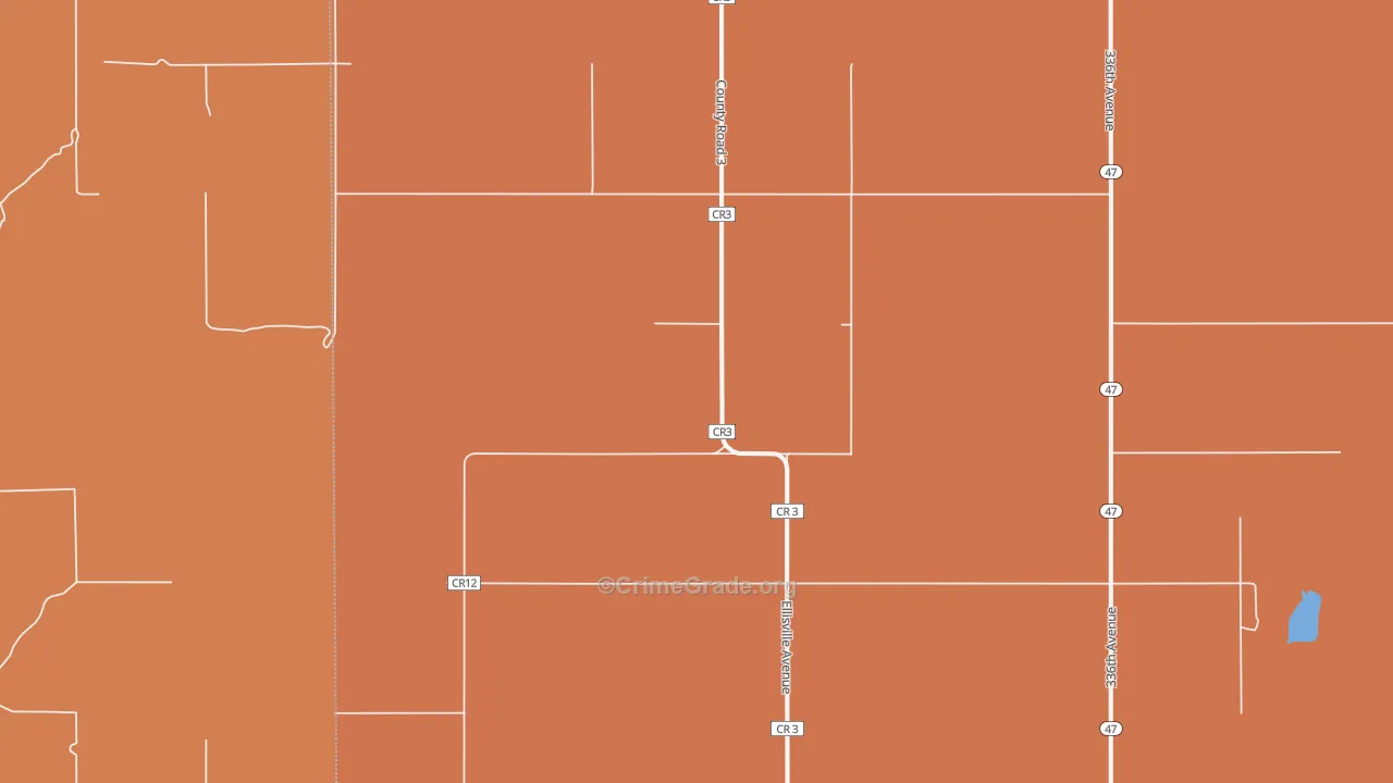 Seneca, SD Map of Drug-Related Crime Rates