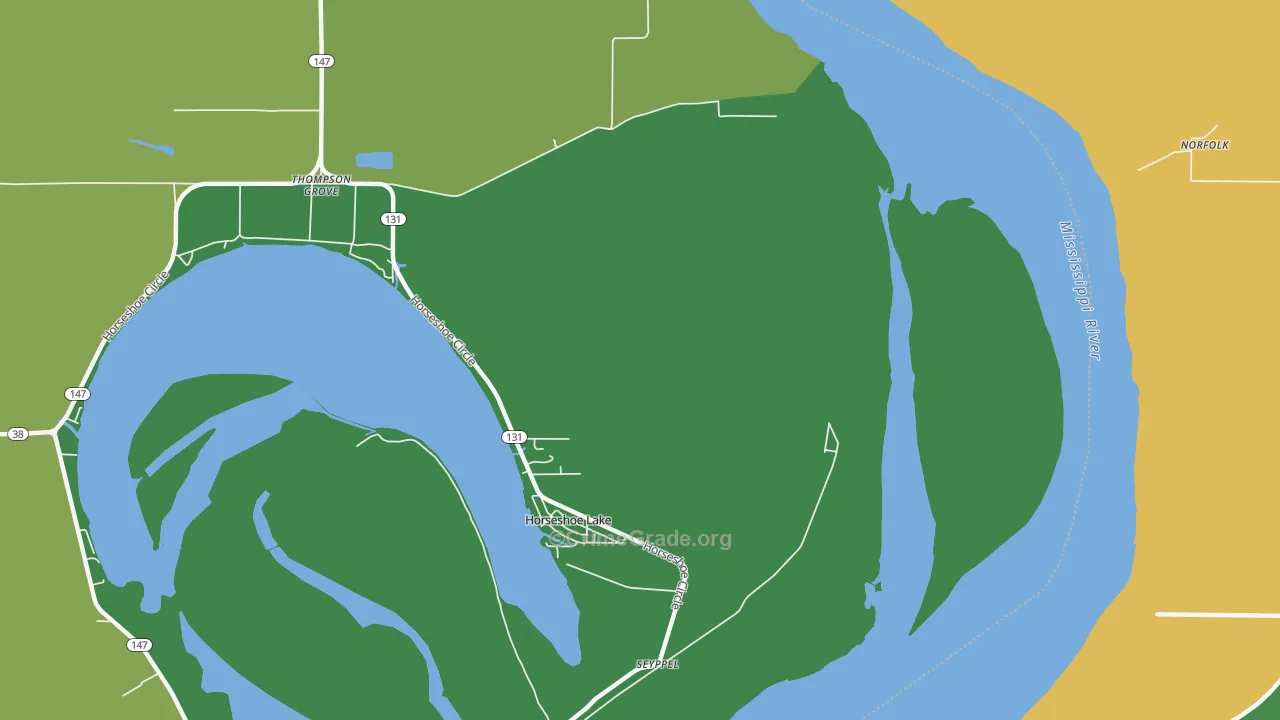 Seyppel, AR Map of Drug-Related Crime Rates