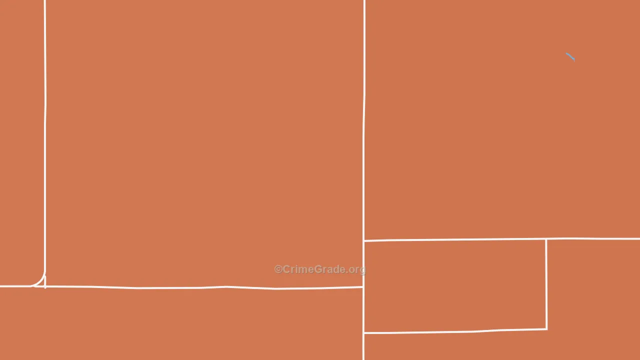 Shaw, CO Map of Drug-Related Crime Rates