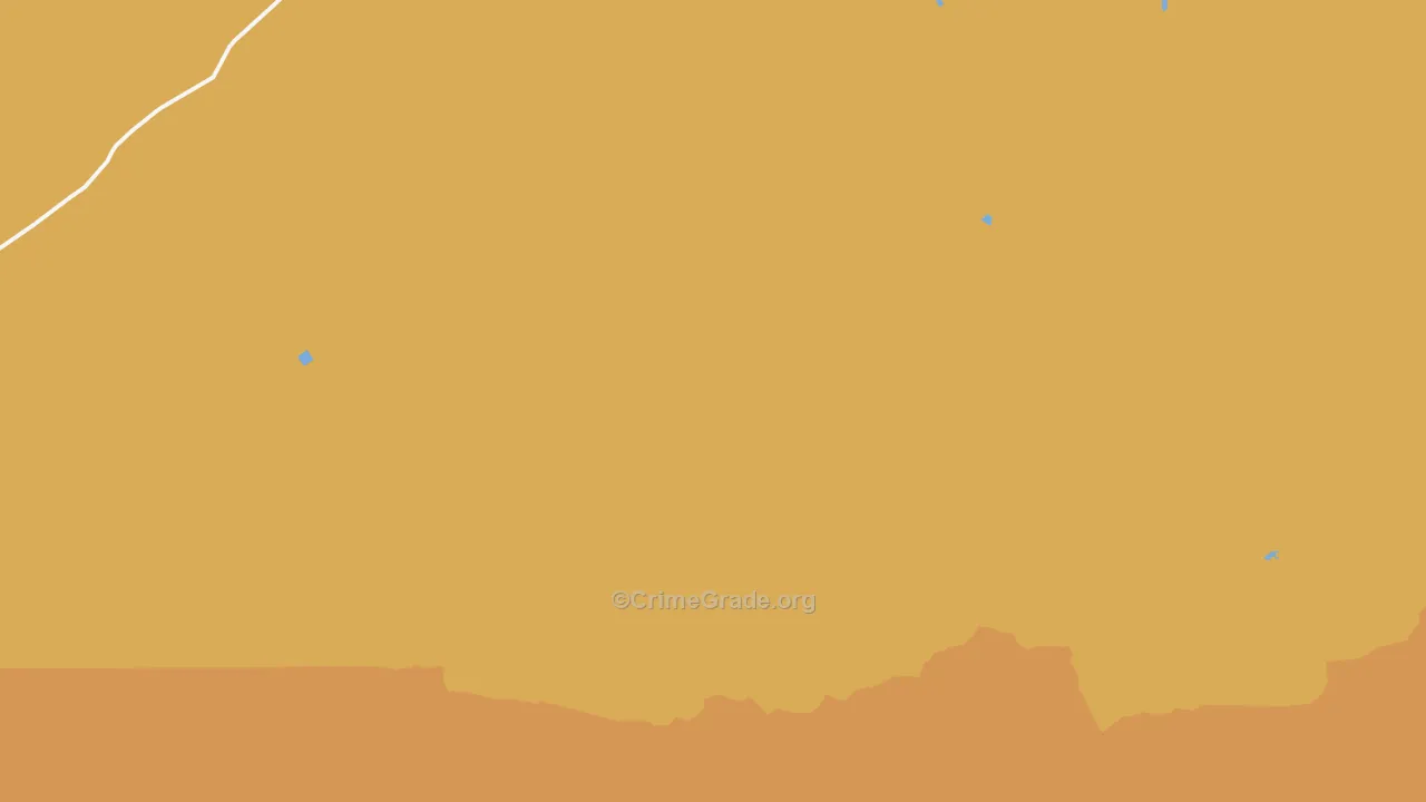 Shawnee, WY Map of Drug-Related Crime Rates