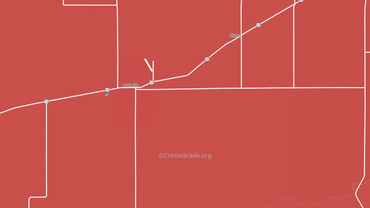 Sheridan County, NE Map of Drug-Related Crime Rates