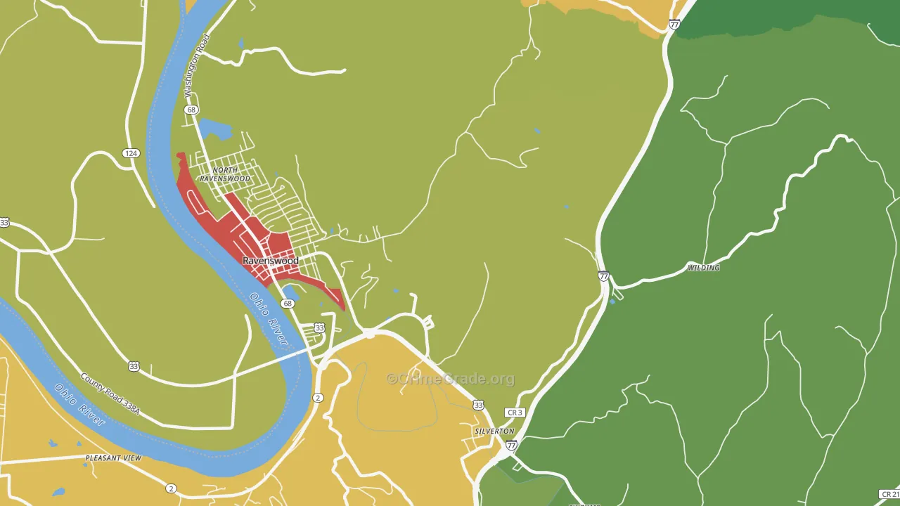 Sherman, WV Map of Drug-Related Crime Rates