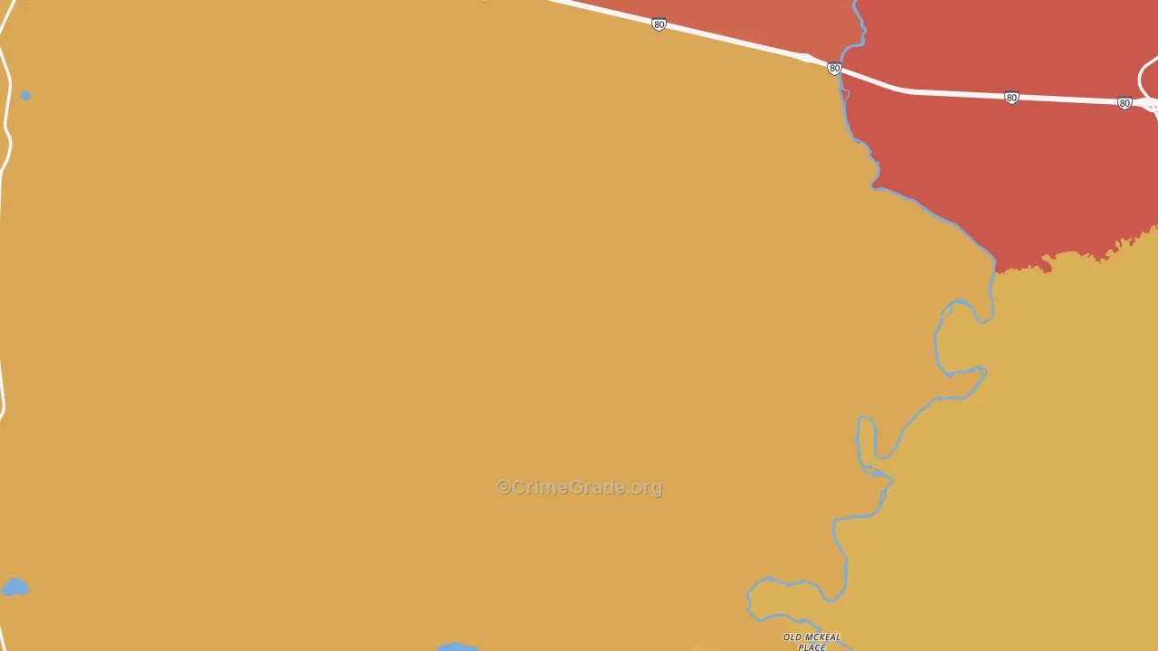 Shirley Basin, WY Map of Drug-Related Crime Rates