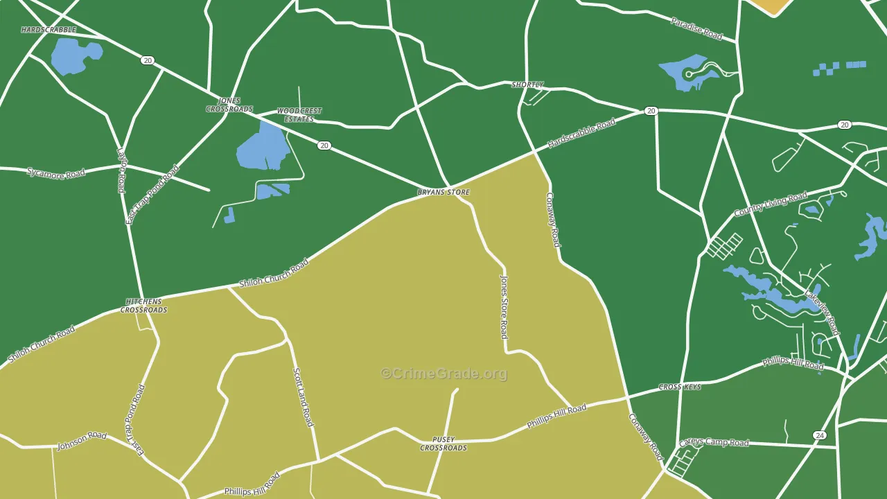 Shortly, DE Map of Drug-Related Crime Rates