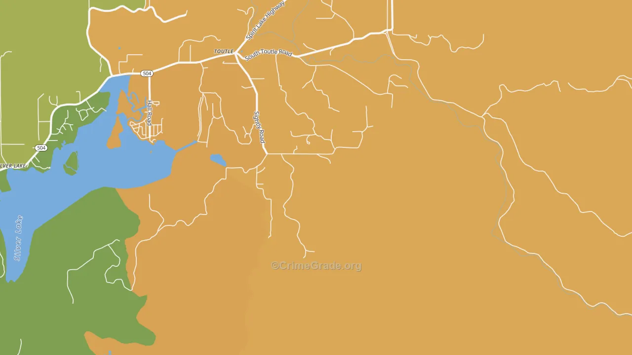 Sightly, WA Map of Drug-Related Crime Rates
