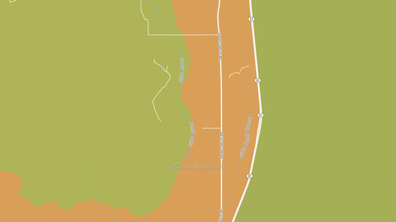 Sil Murk, AZ Map of Drug-Related Crime Rates