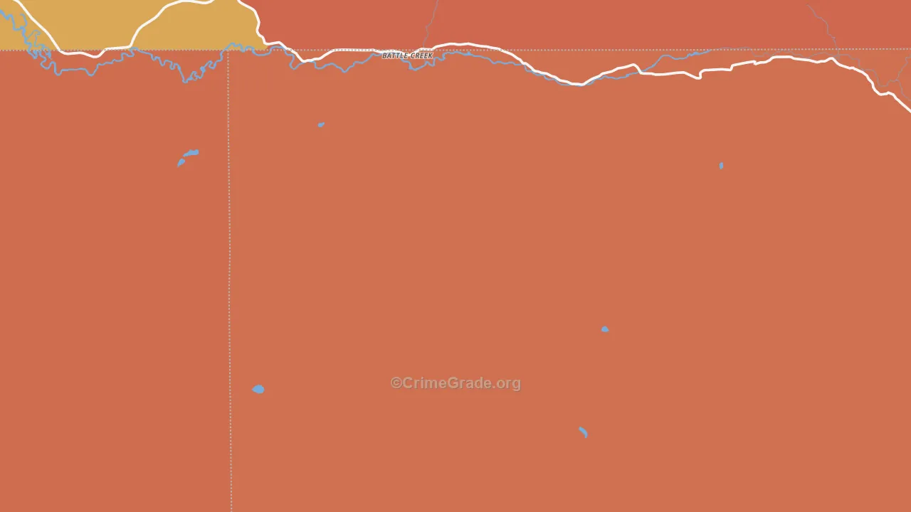 Slater, CO Map of Drug-Related Crime Rates