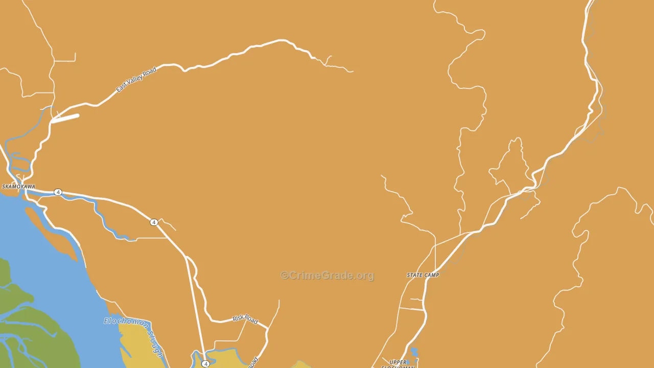 Sleepy Hollow, WA Map of Drug-Related Crime Rates