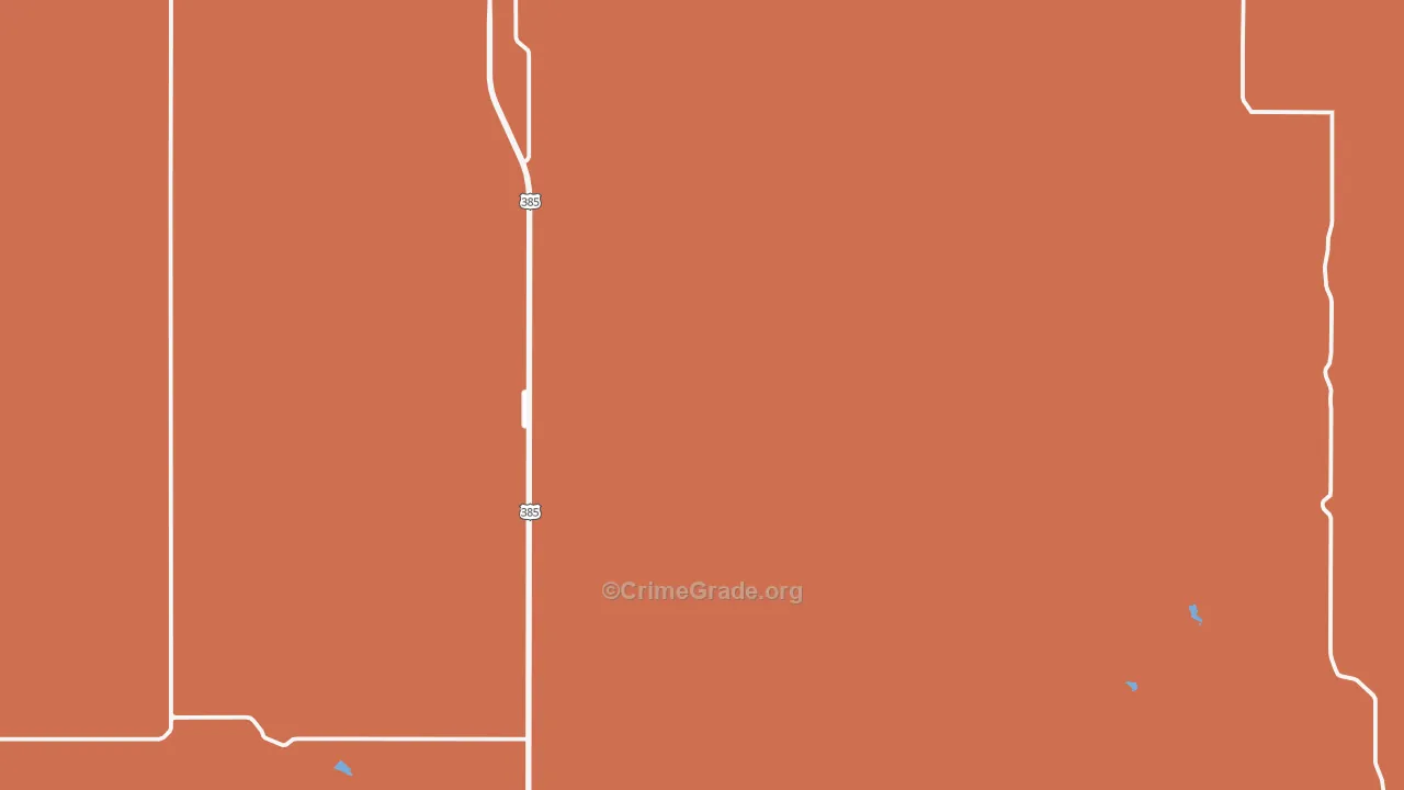 Slim Butte, SD Map of Drug-Related Crime Rates