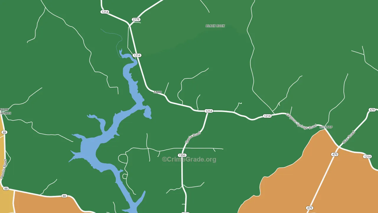 Snap, KY Map of Drug-Related Crime Rates