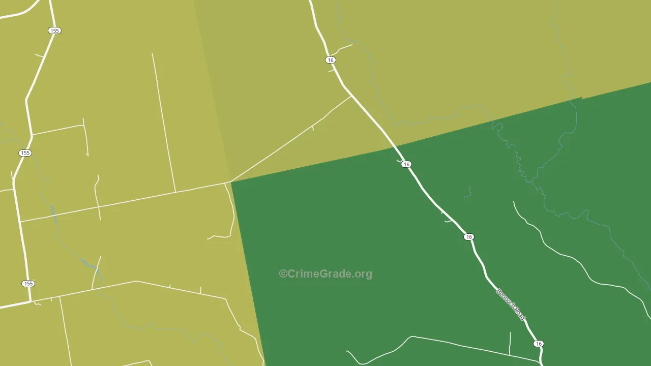 South Lagrange, ME Map of Drug-Related Crime Rates