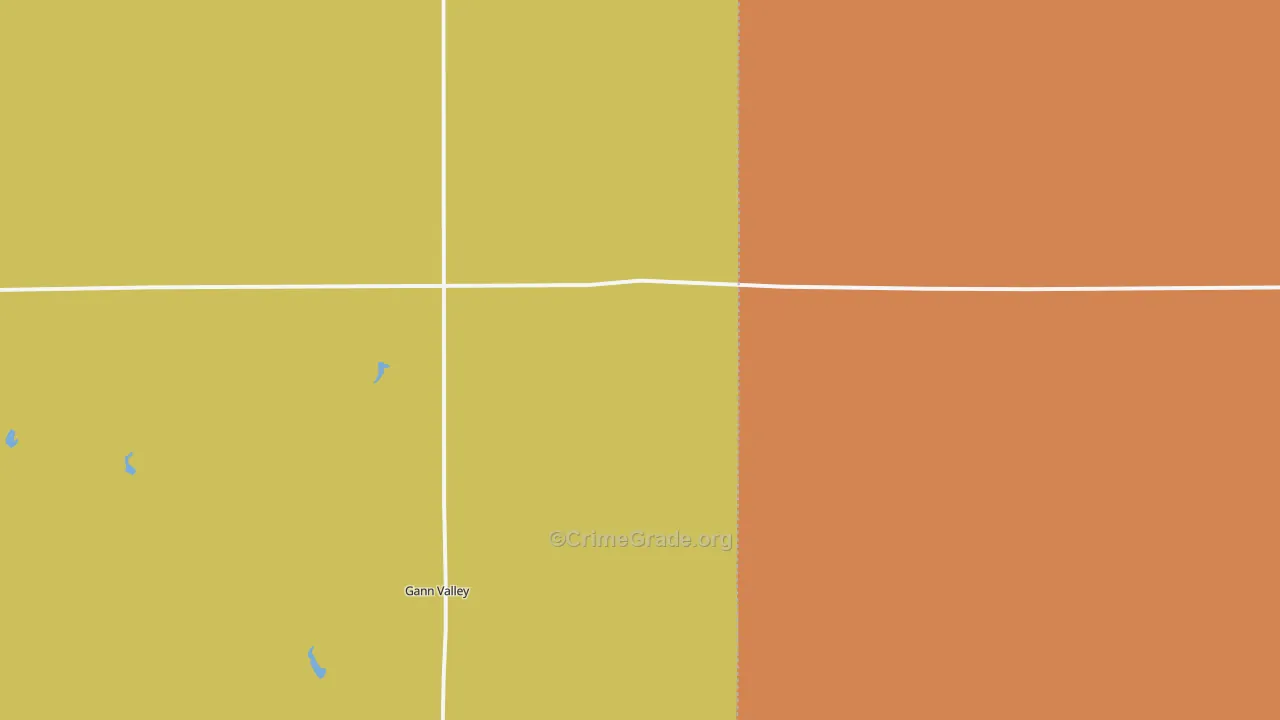 Spring Valley Colony, SD Map of Drug-Related Crime Rates