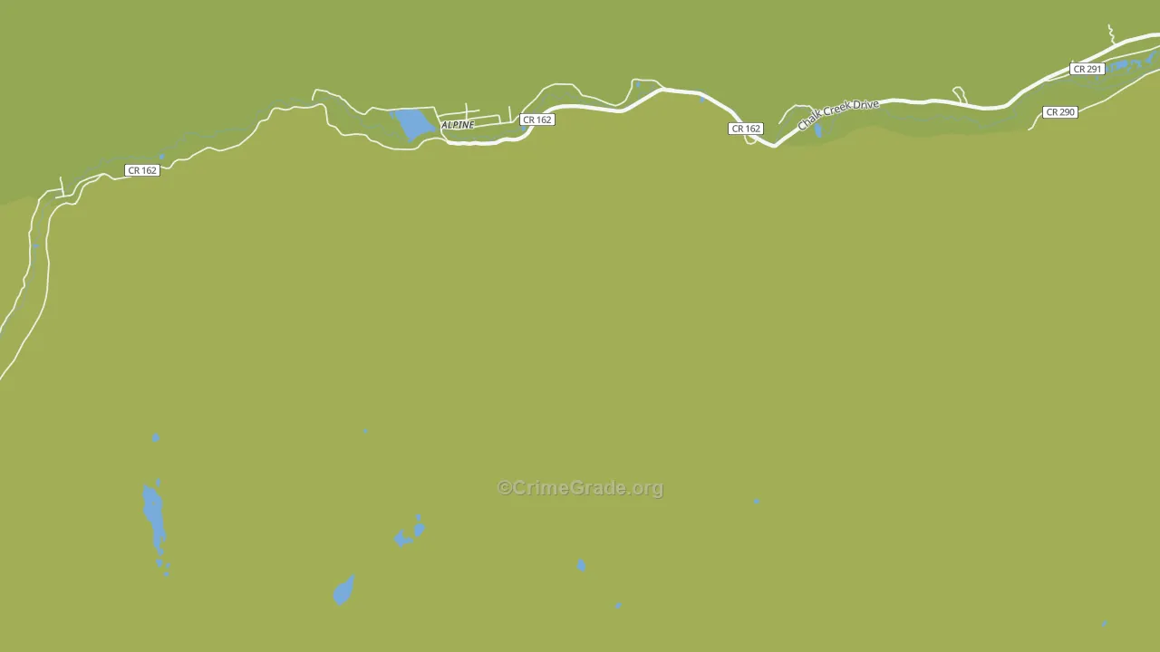 St. Elmo, CO Map of Drug-Related Crime Rates