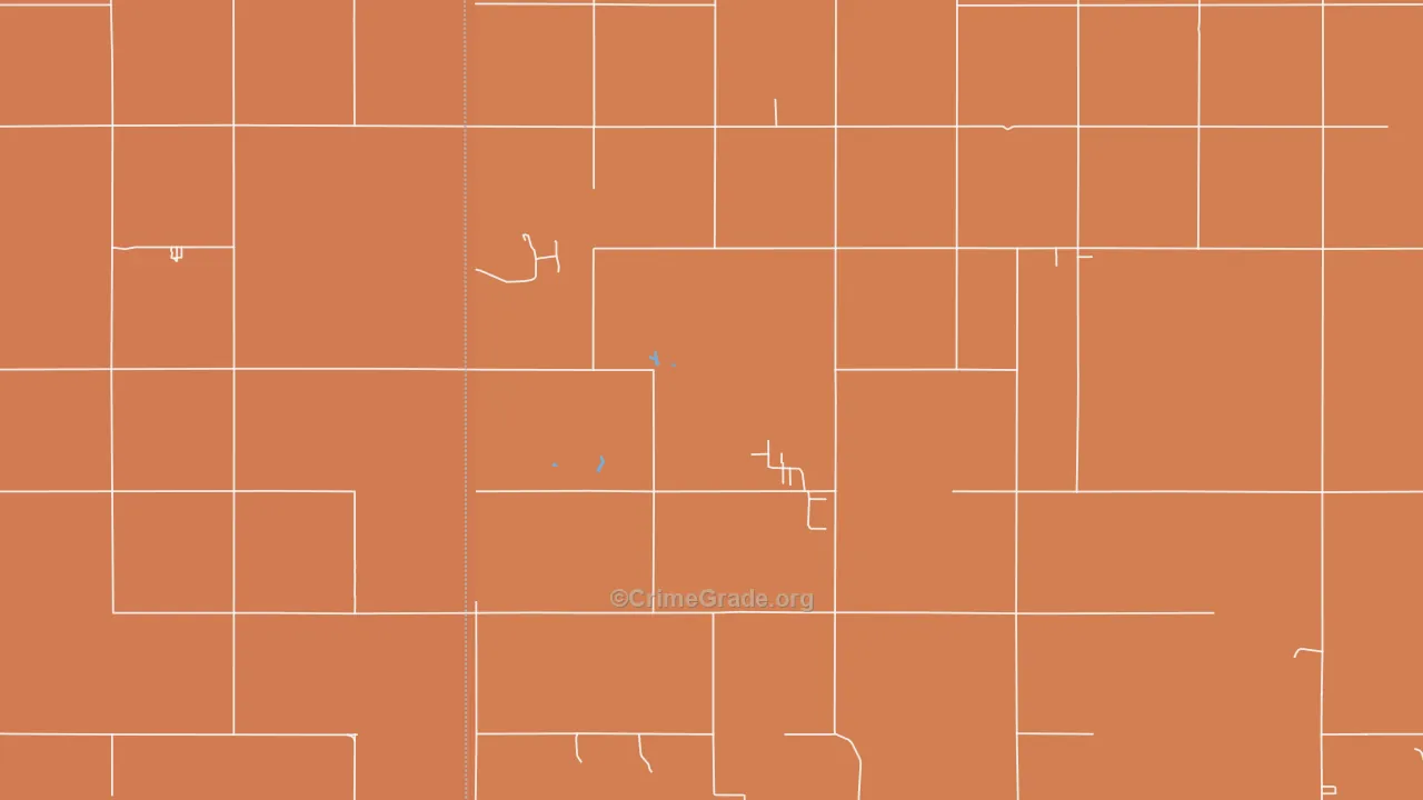 St. Peter, KS Map of Drug-Related Crime Rates