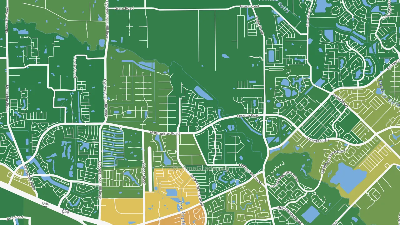 Stablewood-Valley Hi North-Houston, Cypress, TX Map of Drug-Related Crime Rates