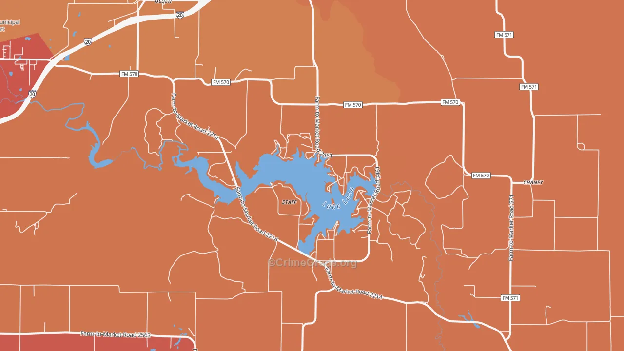 Staff, TX Map of Drug-Related Crime Rates