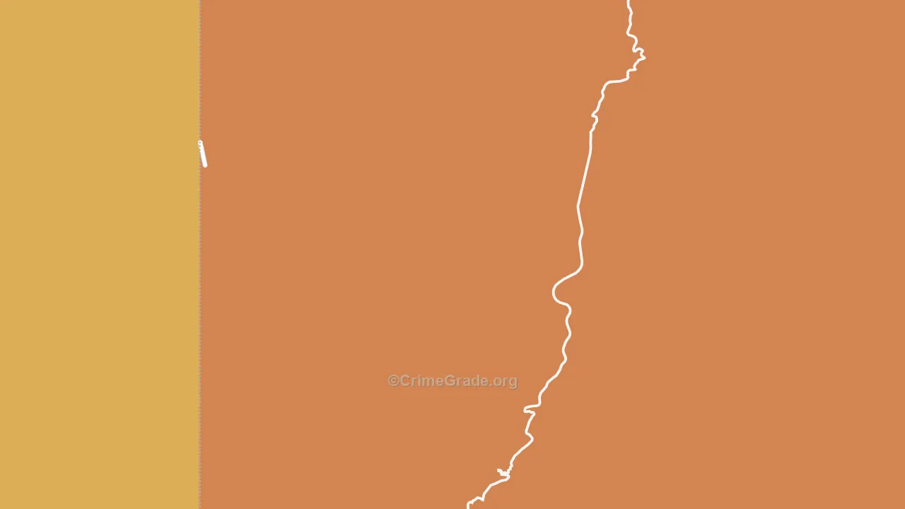 Stargo, AZ Map of Drug-Related Crime Rates